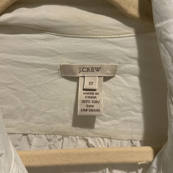 J. Crew Silk Button Down - Picture 3 of 3